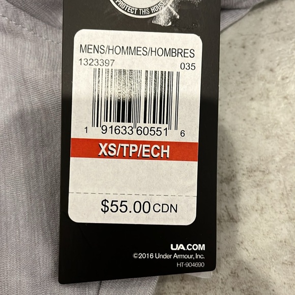 Under Armour Hoodie T-Shirt Men’s Size XS - Picture 5 of 6